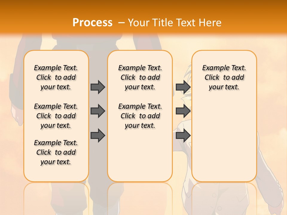 A Man And A Woman Are Walking Together PowerPoint Template