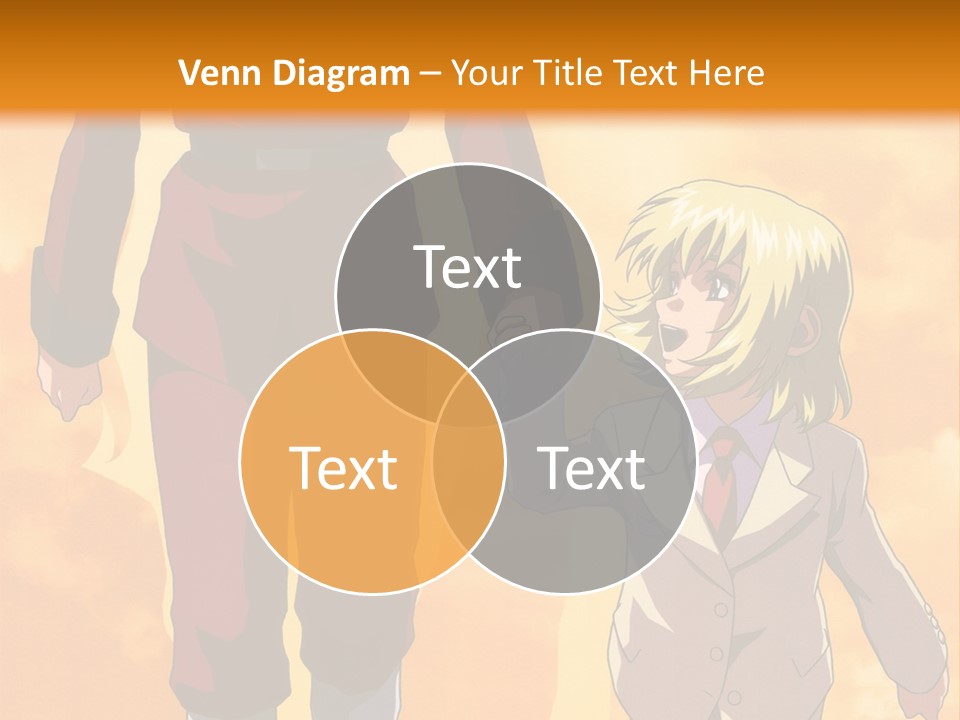 A Man And A Woman Are Walking Together PowerPoint Template