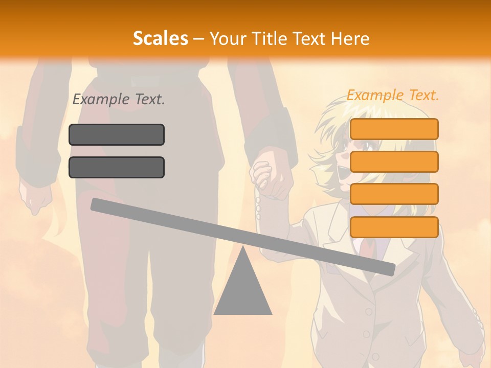 A Man And A Woman Are Walking Together PowerPoint Template