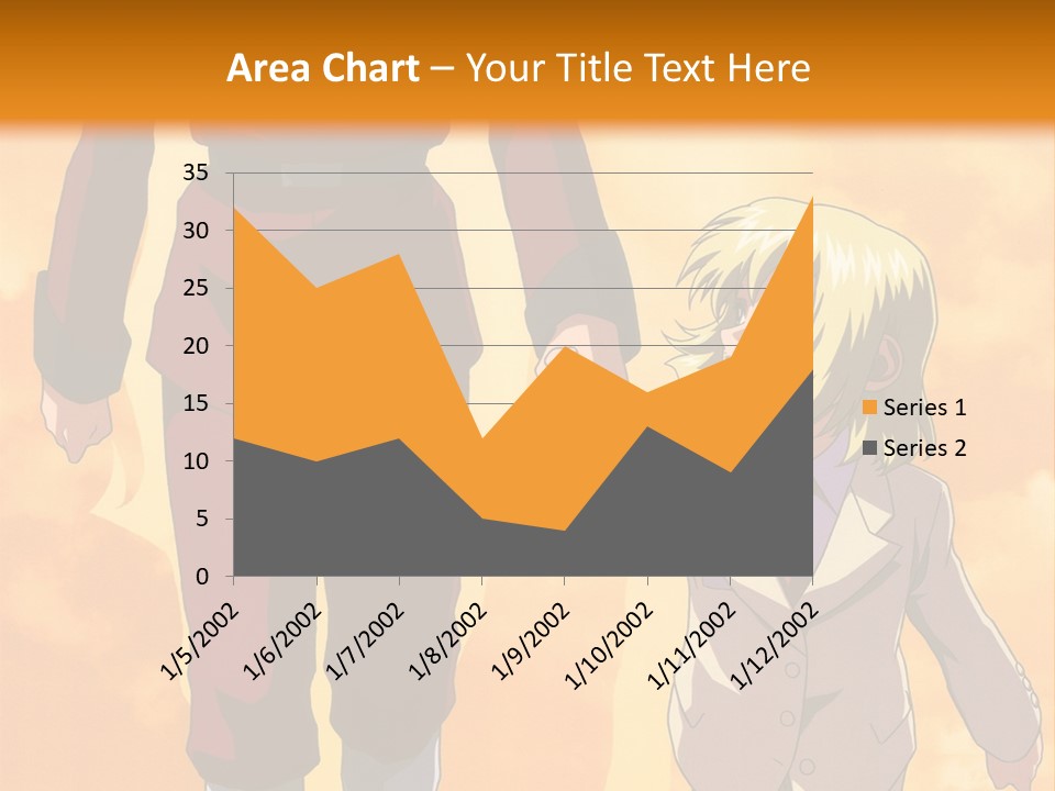 A Man And A Woman Are Walking Together PowerPoint Template