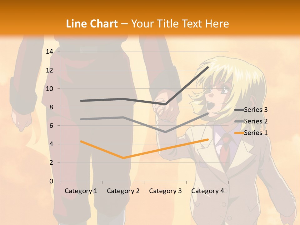 A Man And A Woman Are Walking Together PowerPoint Template