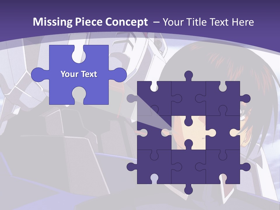 A Man And A Woman Standing Next To Each Other In Front Of A Blue Sky PowerPoint Template