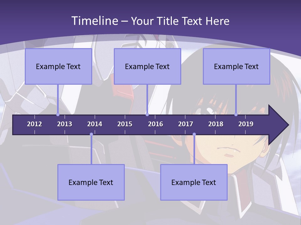 A Man And A Woman Standing Next To Each Other In Front Of A Blue Sky PowerPoint Template