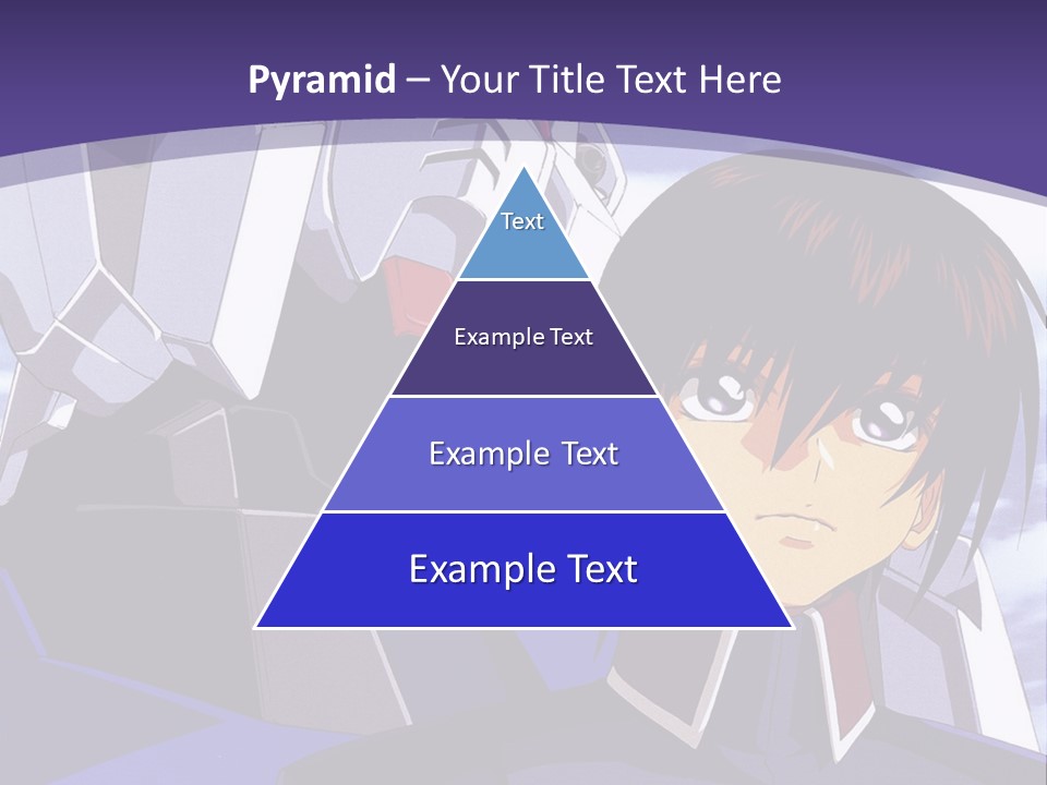 A Man And A Woman Standing Next To Each Other In Front Of A Blue Sky PowerPoint Template