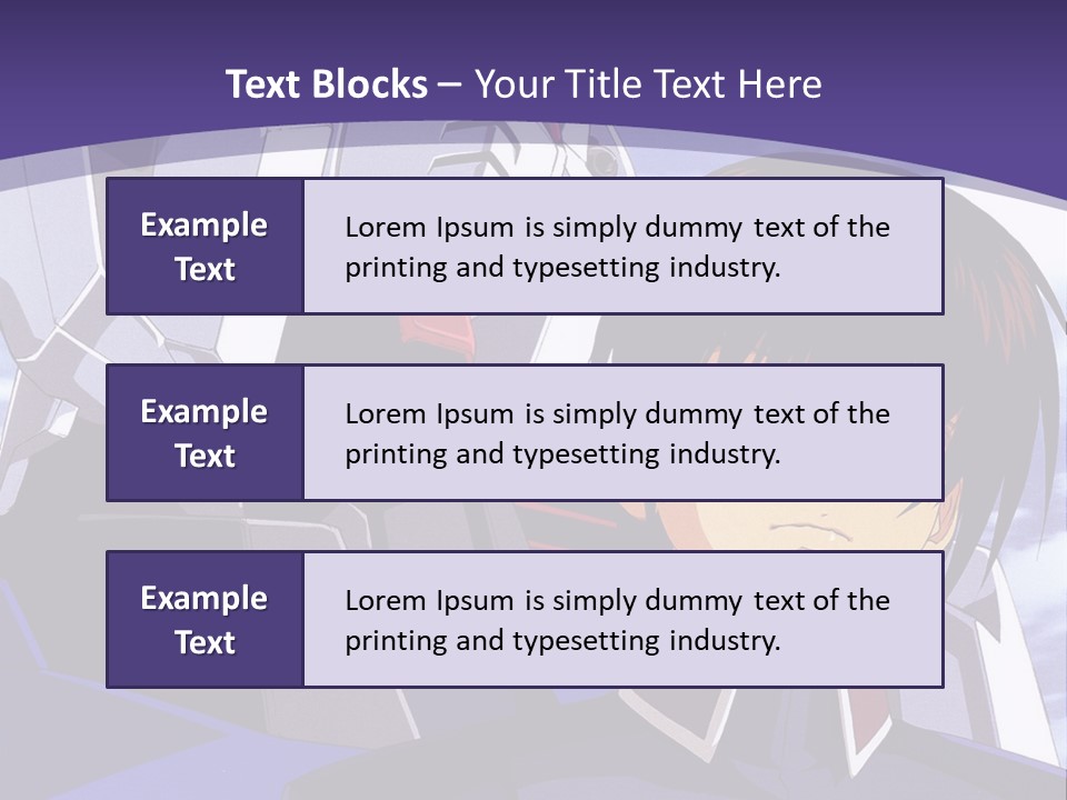 A Man And A Woman Standing Next To Each Other In Front Of A Blue Sky PowerPoint Template
