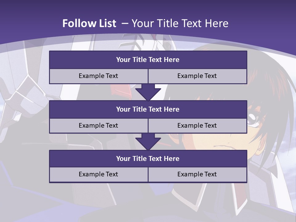 A Man And A Woman Standing Next To Each Other In Front Of A Blue Sky PowerPoint Template