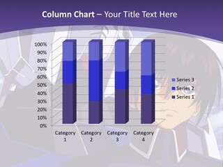 A Man And A Woman Standing Next To Each Other In Front Of A Blue Sky PowerPoint Template