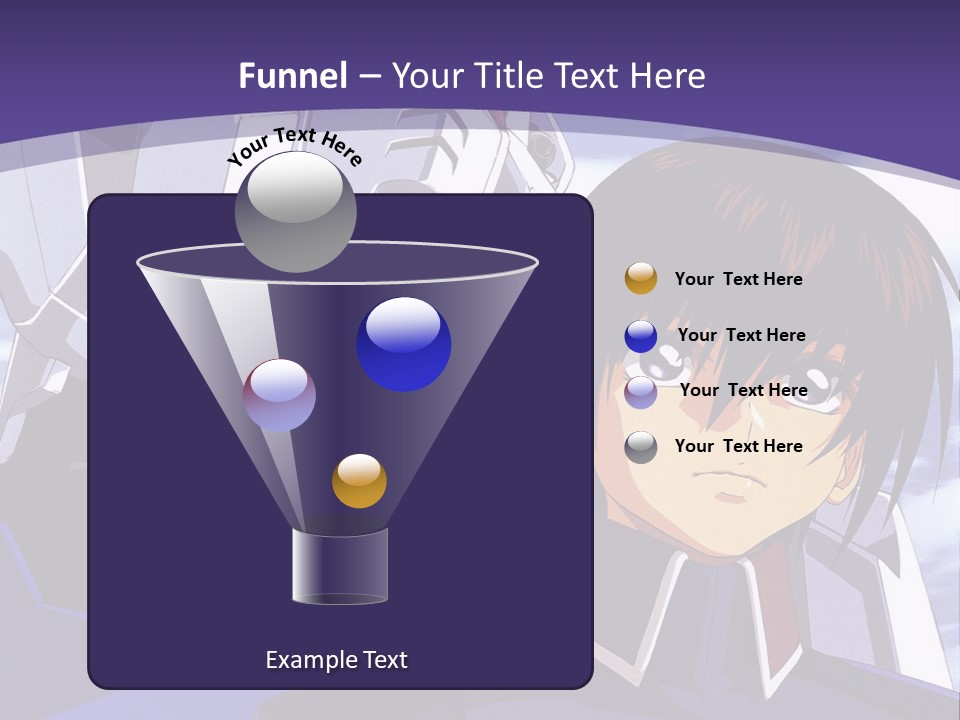 A Man And A Woman Standing Next To Each Other In Front Of A Blue Sky PowerPoint Template