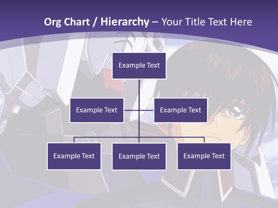 A Man And A Woman Standing Next To Each Other In Front Of A Blue Sky PowerPoint Template