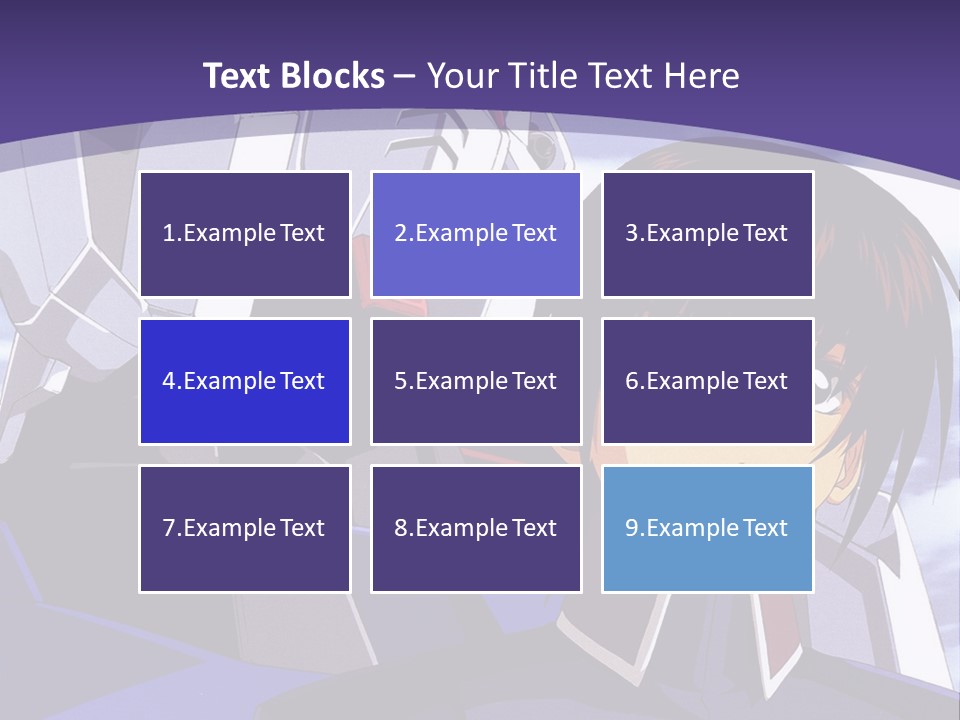 A Man And A Woman Standing Next To Each Other In Front Of A Blue Sky PowerPoint Template