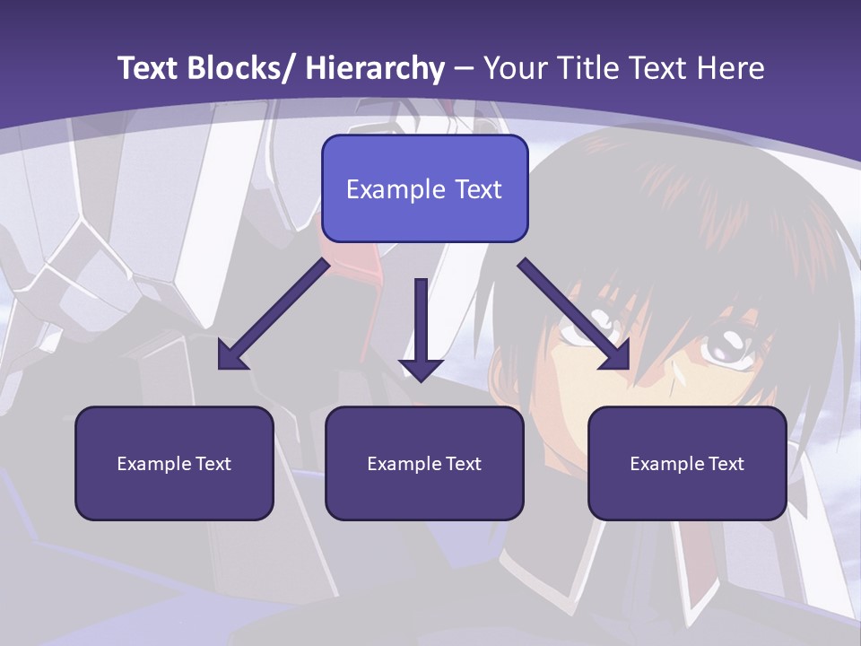 A Man And A Woman Standing Next To Each Other In Front Of A Blue Sky PowerPoint Template