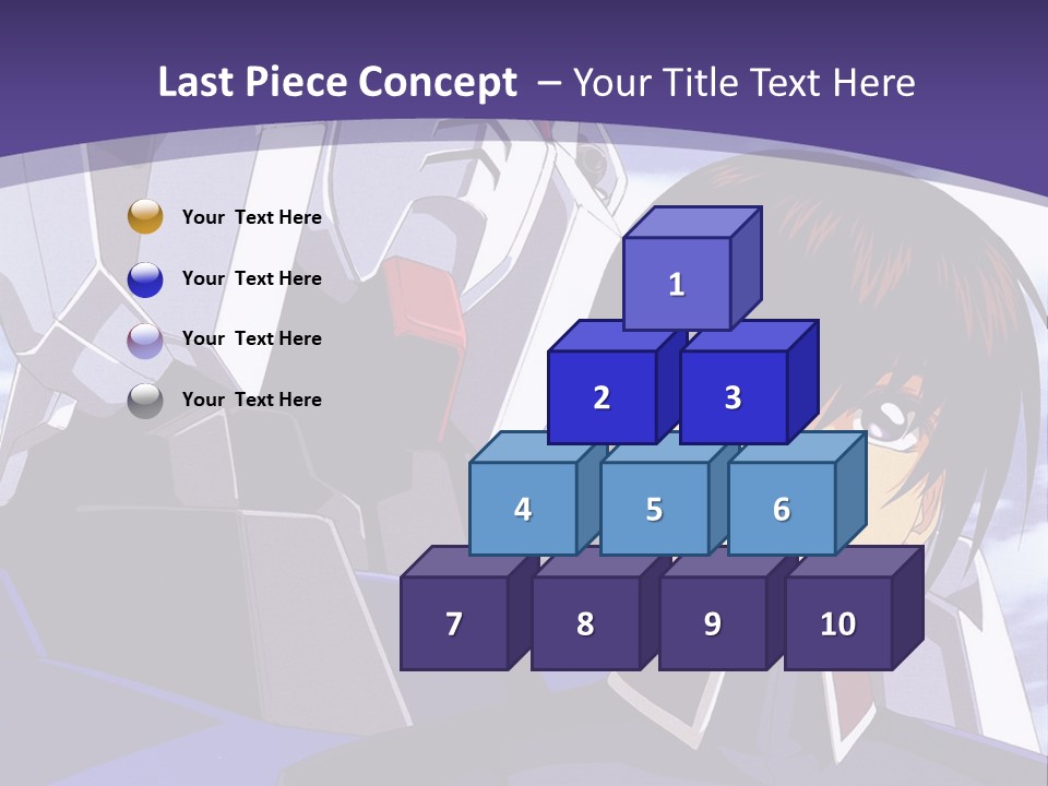 A Man And A Woman Standing Next To Each Other In Front Of A Blue Sky PowerPoint Template