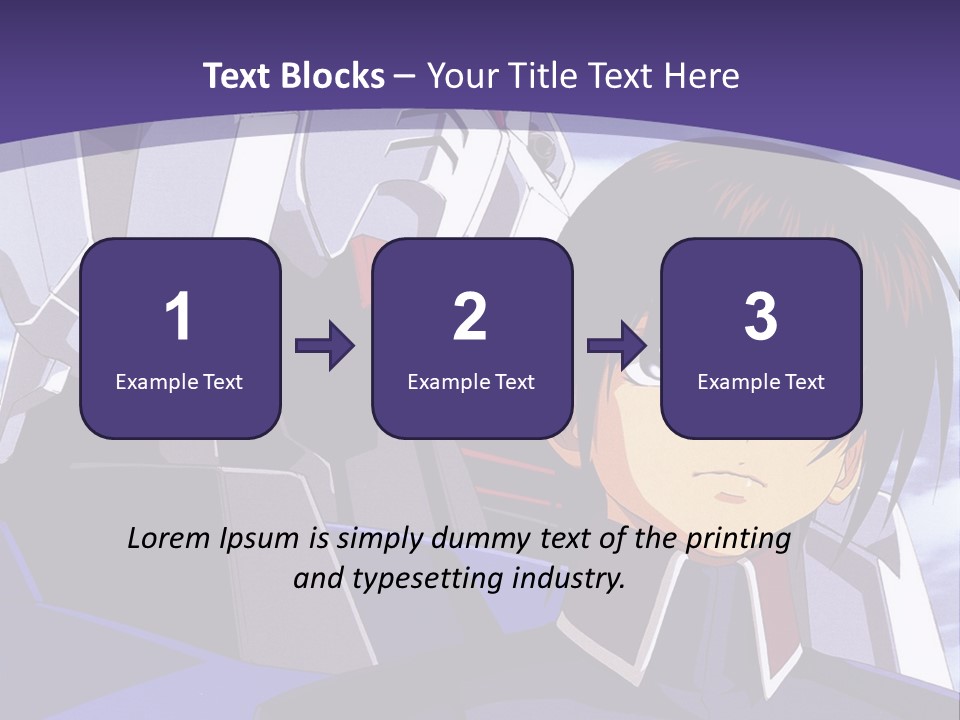 A Man And A Woman Standing Next To Each Other In Front Of A Blue Sky PowerPoint Template