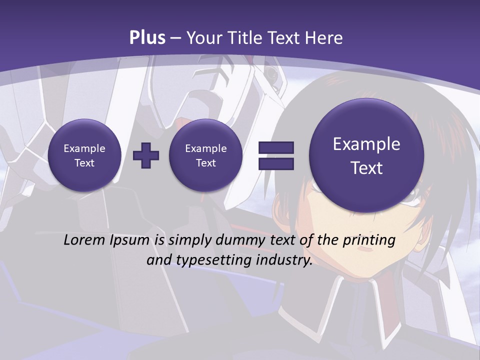 A Man And A Woman Standing Next To Each Other In Front Of A Blue Sky PowerPoint Template
