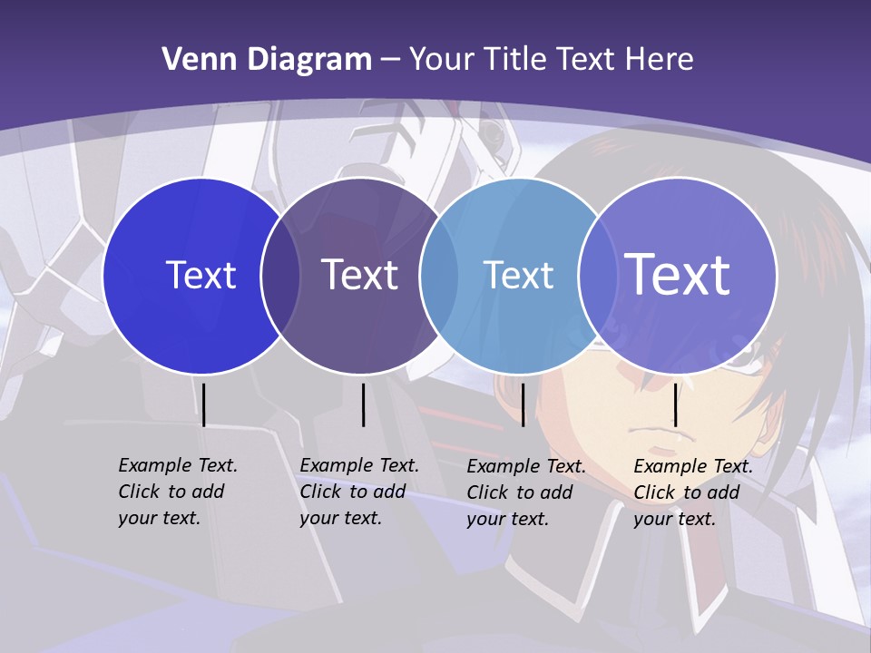 A Man And A Woman Standing Next To Each Other In Front Of A Blue Sky PowerPoint Template