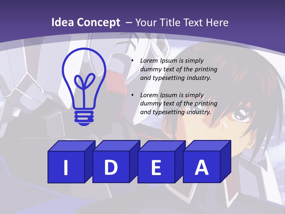 A Man And A Woman Standing Next To Each Other In Front Of A Blue Sky PowerPoint Template