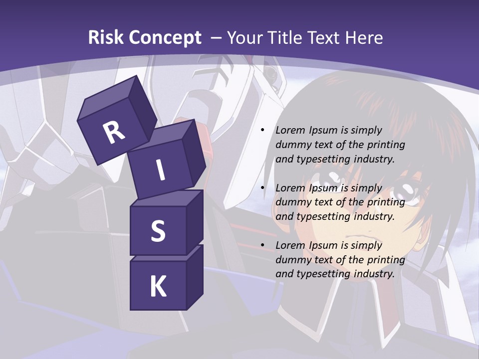 A Man And A Woman Standing Next To Each Other In Front Of A Blue Sky PowerPoint Template