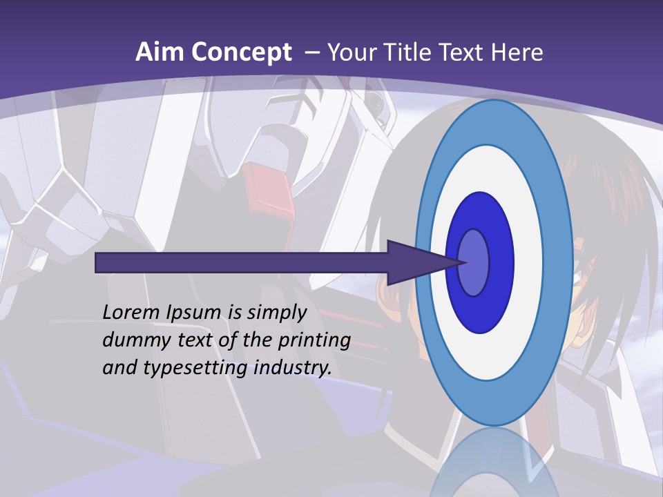 A Man And A Woman Standing Next To Each Other In Front Of A Blue Sky PowerPoint Template