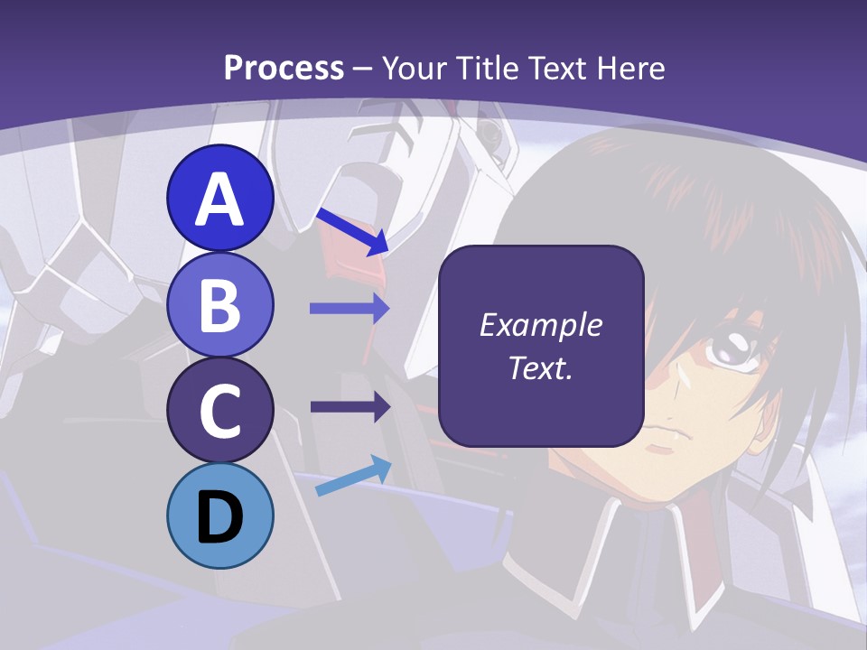 A Man And A Woman Standing Next To Each Other In Front Of A Blue Sky PowerPoint Template