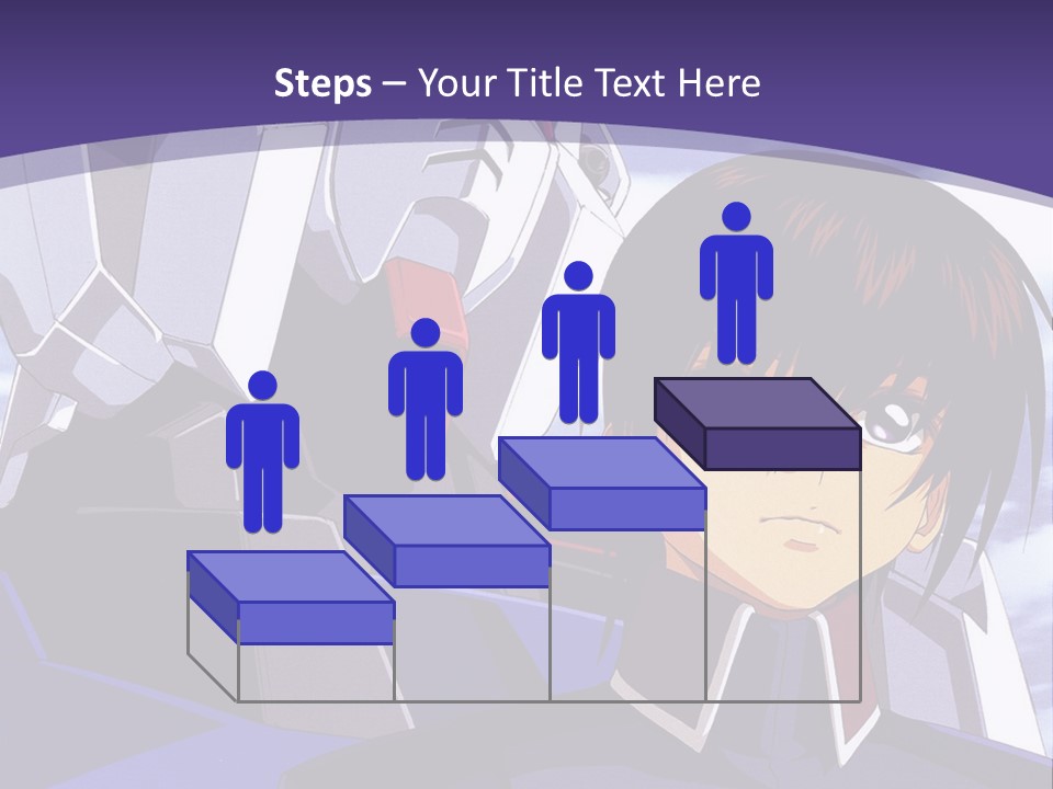 A Man And A Woman Standing Next To Each Other In Front Of A Blue Sky PowerPoint Template