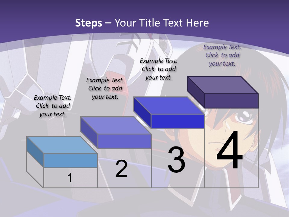 A Man And A Woman Standing Next To Each Other In Front Of A Blue Sky PowerPoint Template