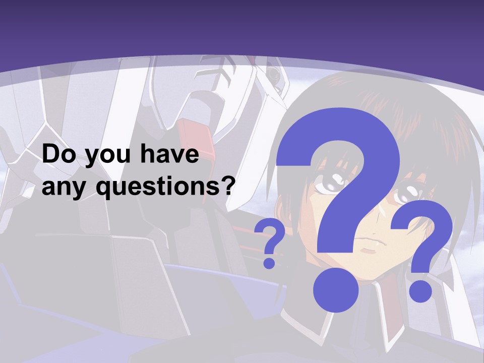 A Man And A Woman Standing Next To Each Other In Front Of A Blue Sky PowerPoint Template