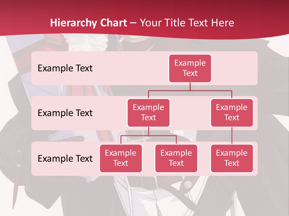 A Anime Character Holding A Present In His Hand PowerPoint Template