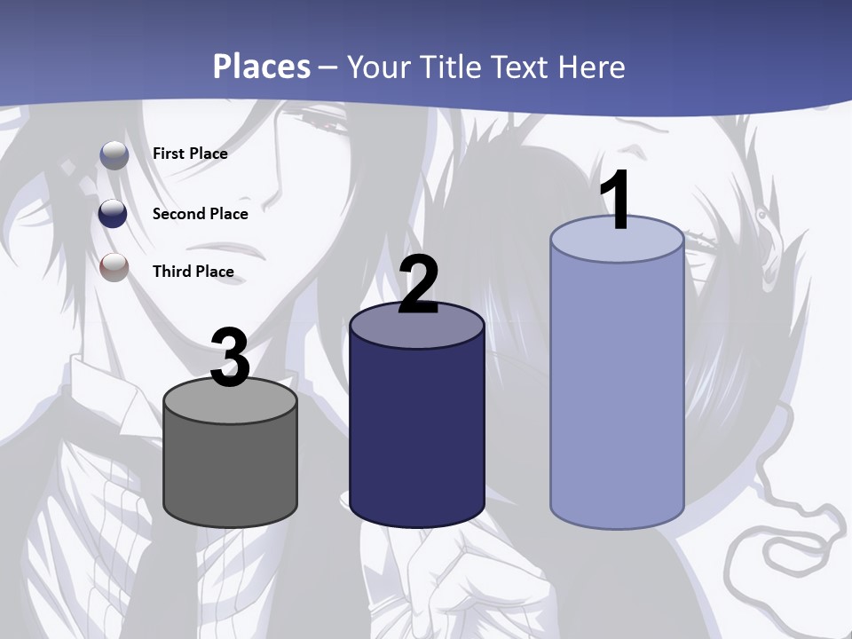 A Couple Of People Standing Next To Each Other PowerPoint Template