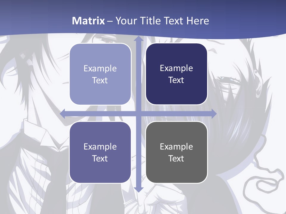 A Couple Of People Standing Next To Each Other PowerPoint Template
