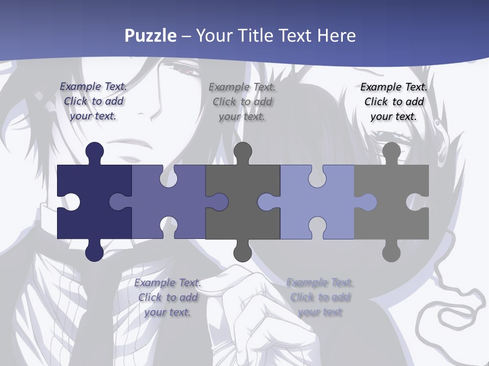 A Couple Of People Standing Next To Each Other PowerPoint Template