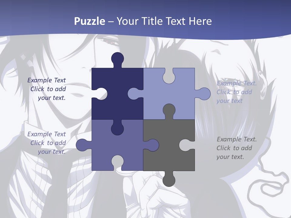 A Couple Of People Standing Next To Each Other PowerPoint Template