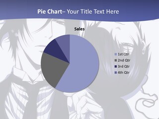 A Couple Of People Standing Next To Each Other PowerPoint Template