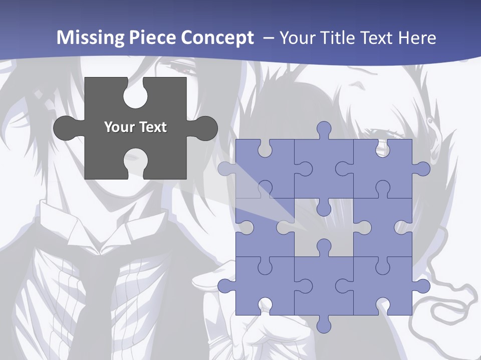 A Couple Of People Standing Next To Each Other PowerPoint Template