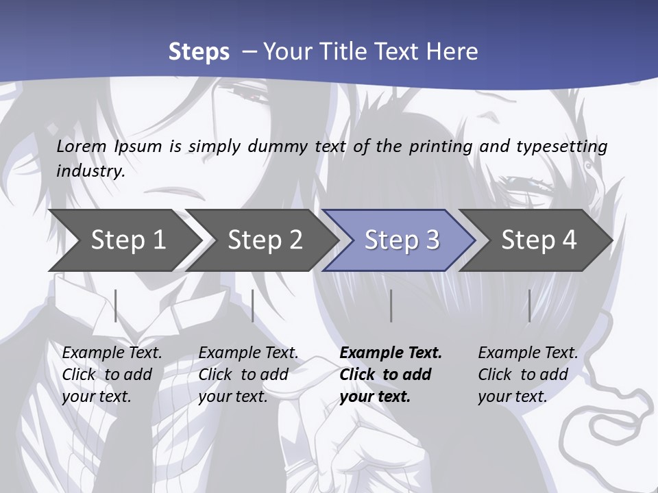 A Couple Of People Standing Next To Each Other PowerPoint Template