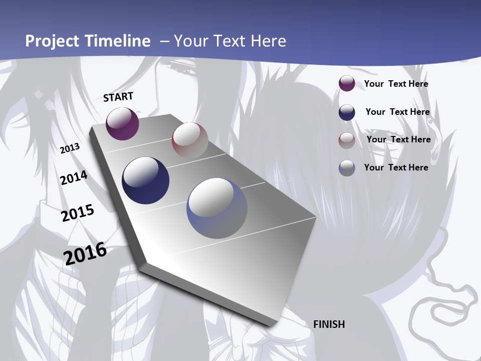 A Couple Of People Standing Next To Each Other PowerPoint Template