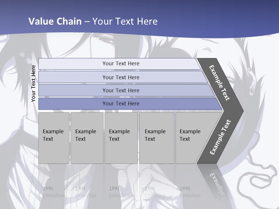 A Couple Of People Standing Next To Each Other PowerPoint Template