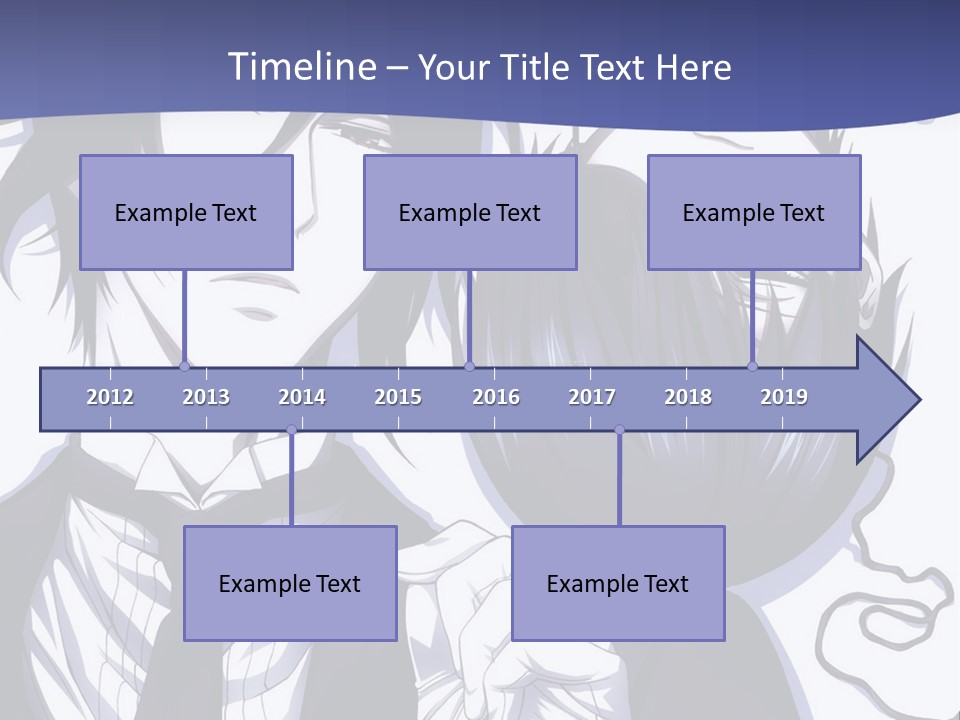 A Couple Of People Standing Next To Each Other PowerPoint Template