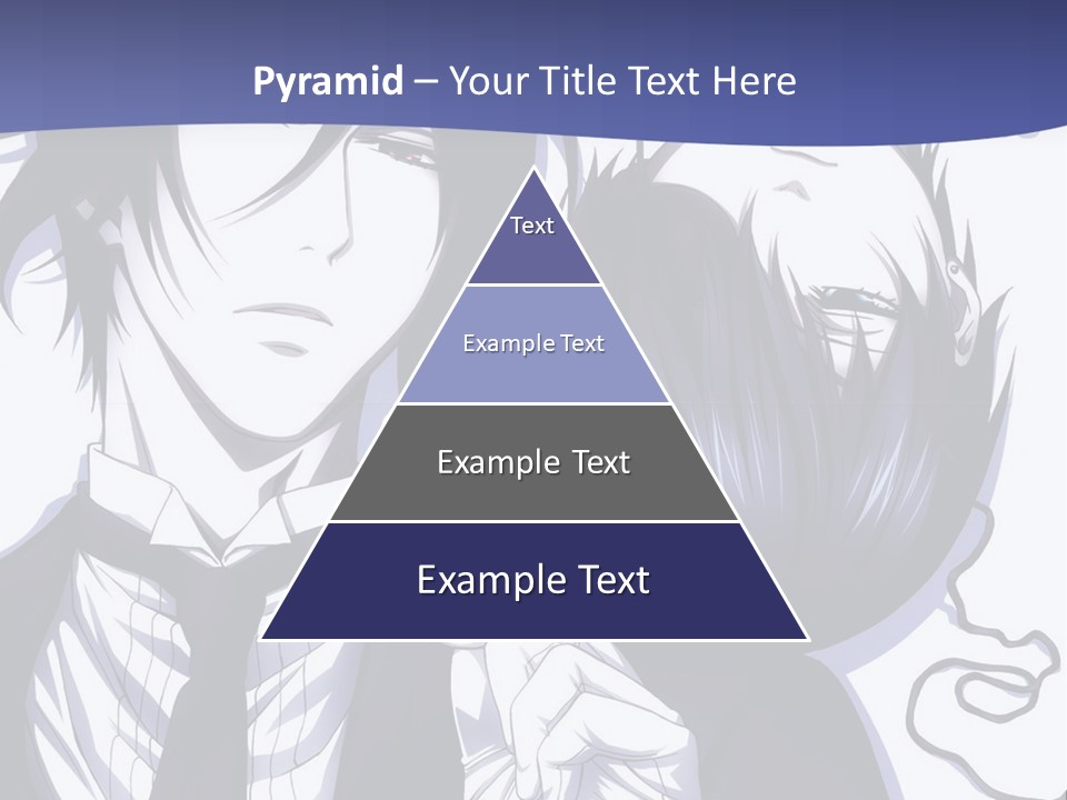 A Couple Of People Standing Next To Each Other PowerPoint Template