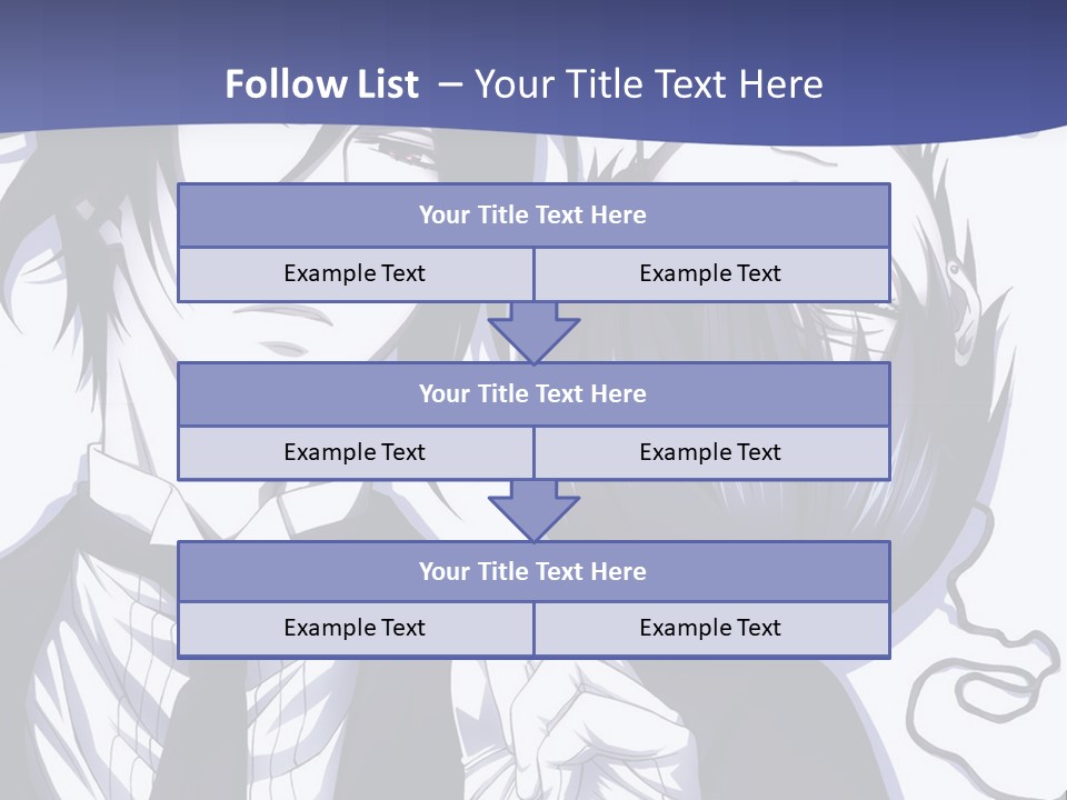 A Couple Of People Standing Next To Each Other PowerPoint Template