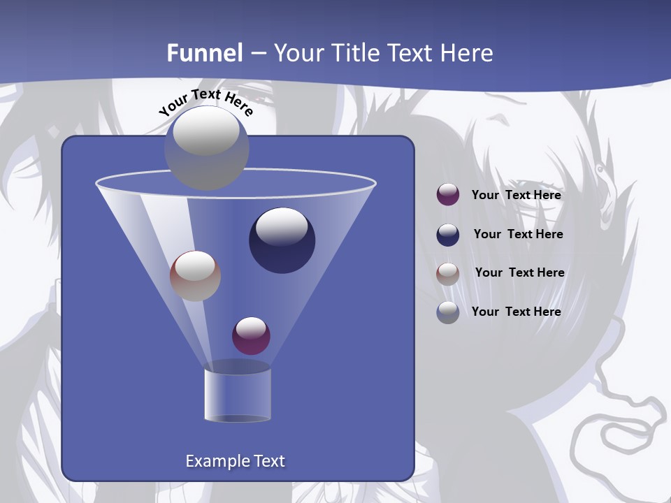 A Couple Of People Standing Next To Each Other PowerPoint Template