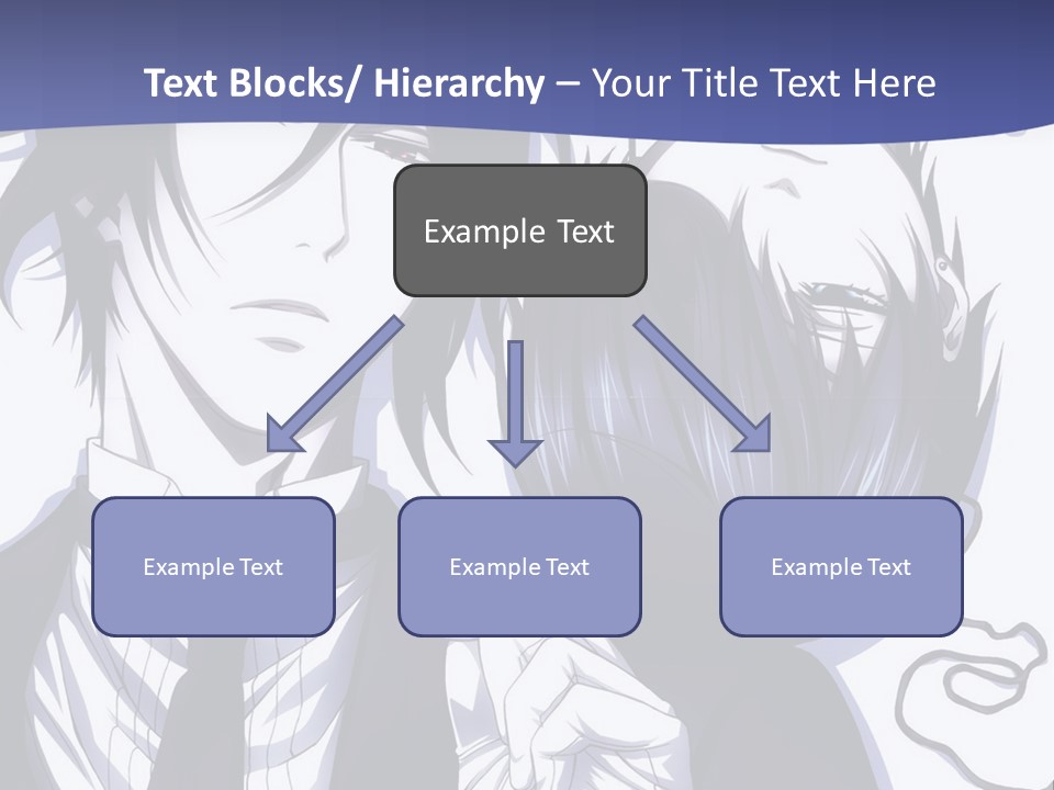 A Couple Of People Standing Next To Each Other PowerPoint Template