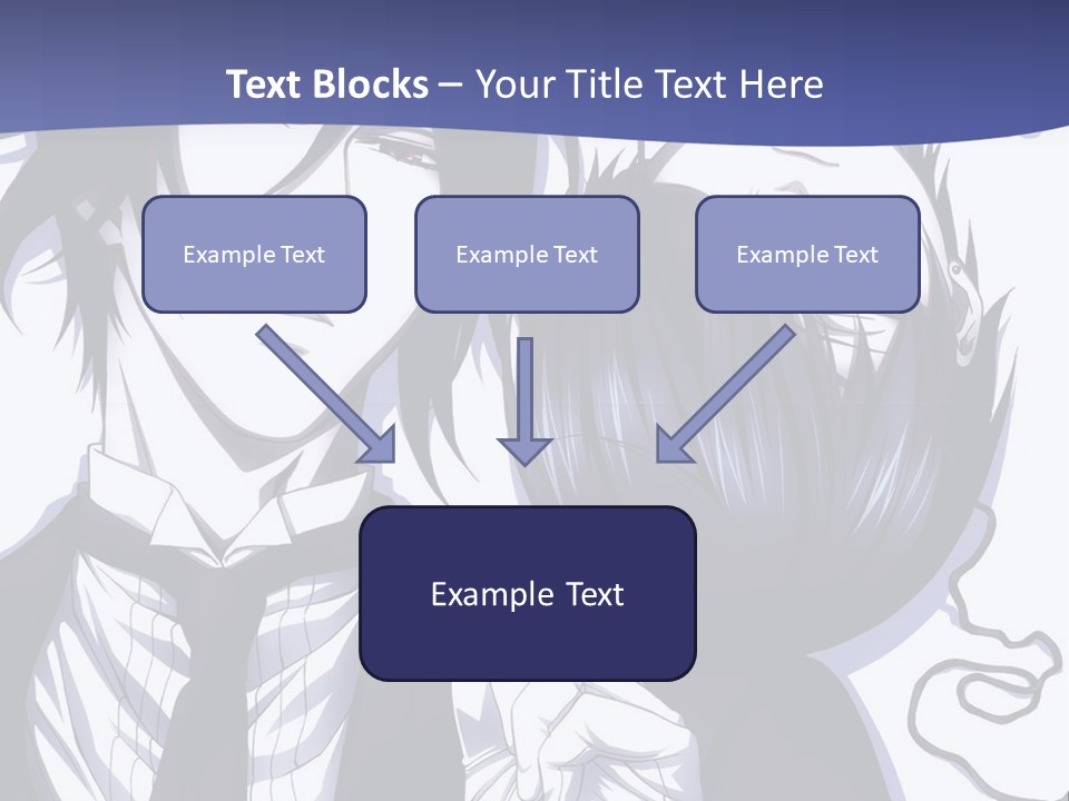 A Couple Of People Standing Next To Each Other PowerPoint Template