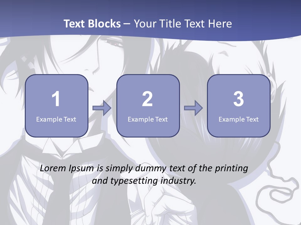 A Couple Of People Standing Next To Each Other PowerPoint Template