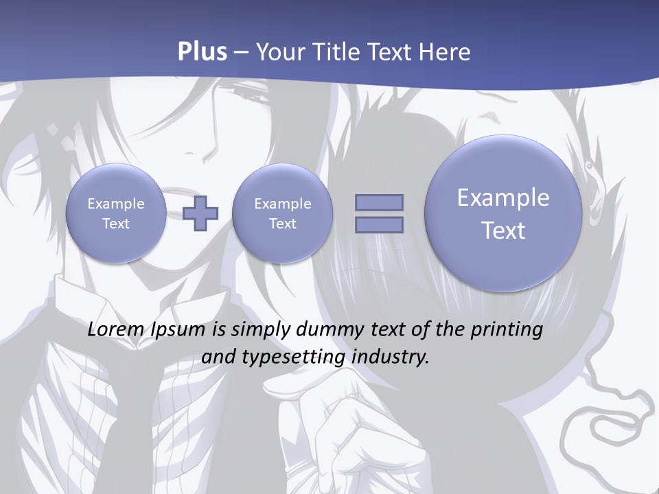 A Couple Of People Standing Next To Each Other PowerPoint Template