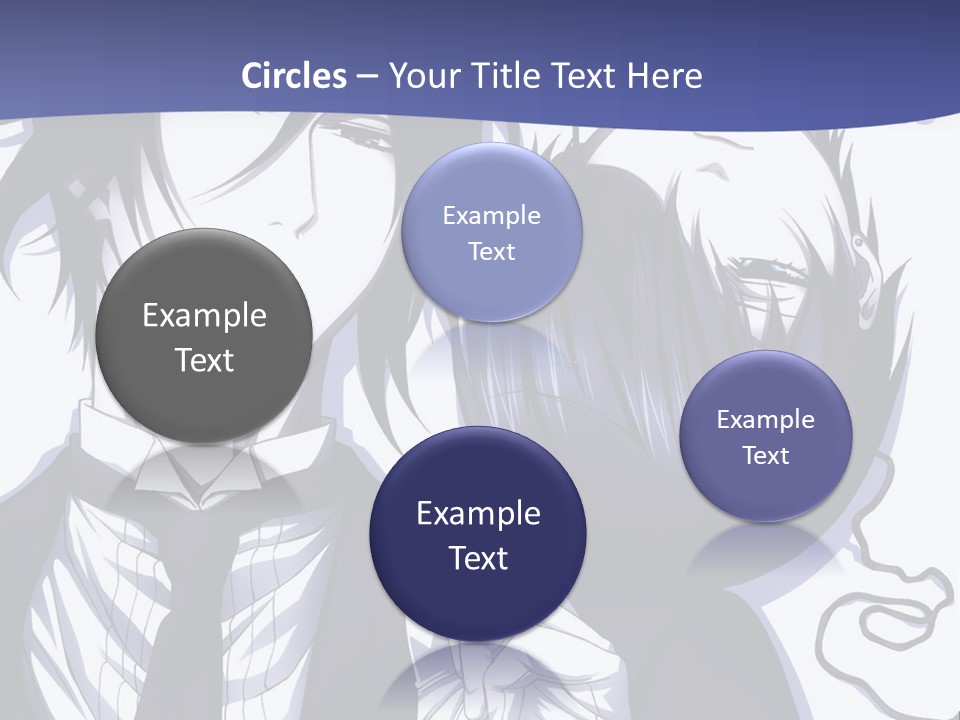 A Couple Of People Standing Next To Each Other PowerPoint Template