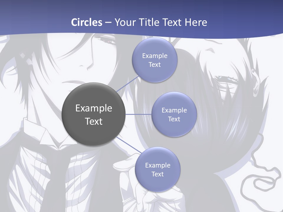 A Couple Of People Standing Next To Each Other PowerPoint Template