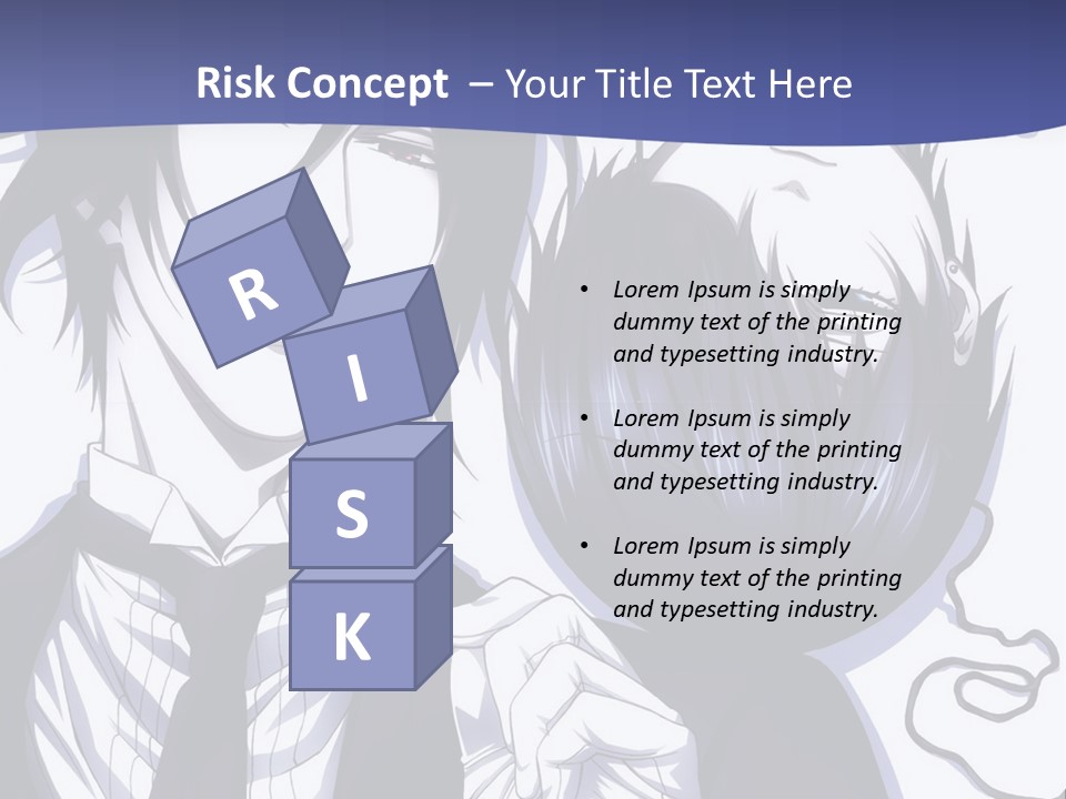 A Couple Of People Standing Next To Each Other PowerPoint Template