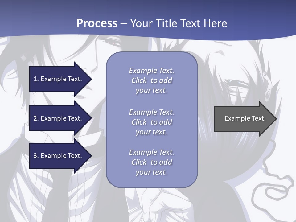 A Couple Of People Standing Next To Each Other PowerPoint Template