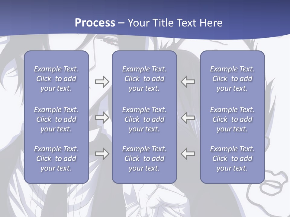 A Couple Of People Standing Next To Each Other PowerPoint Template