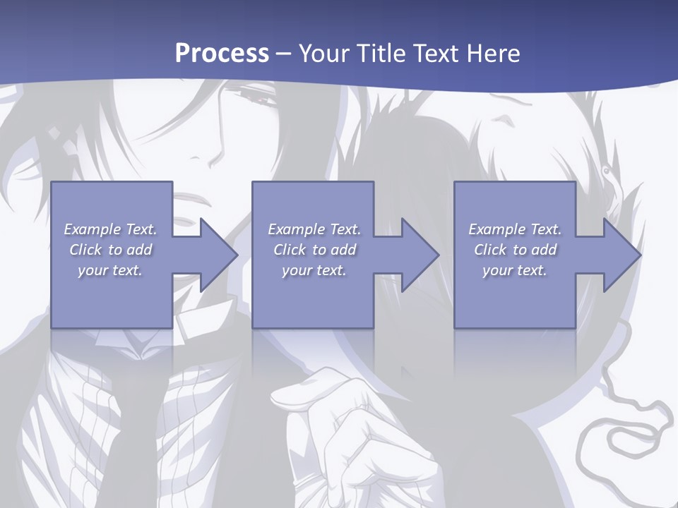 A Couple Of People Standing Next To Each Other PowerPoint Template